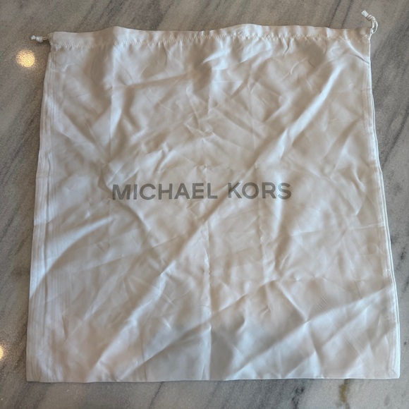 Michael Kors Handbags - Michael Kors White Dust Bag 18x18.5”